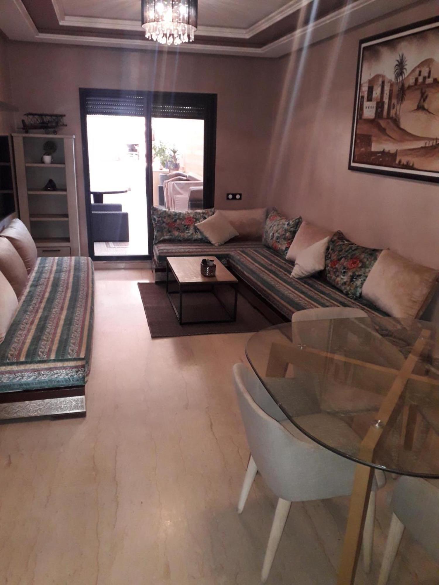 Stylish Gueliz Apartment With Beautiful Terrace Marraquexe Exterior foto