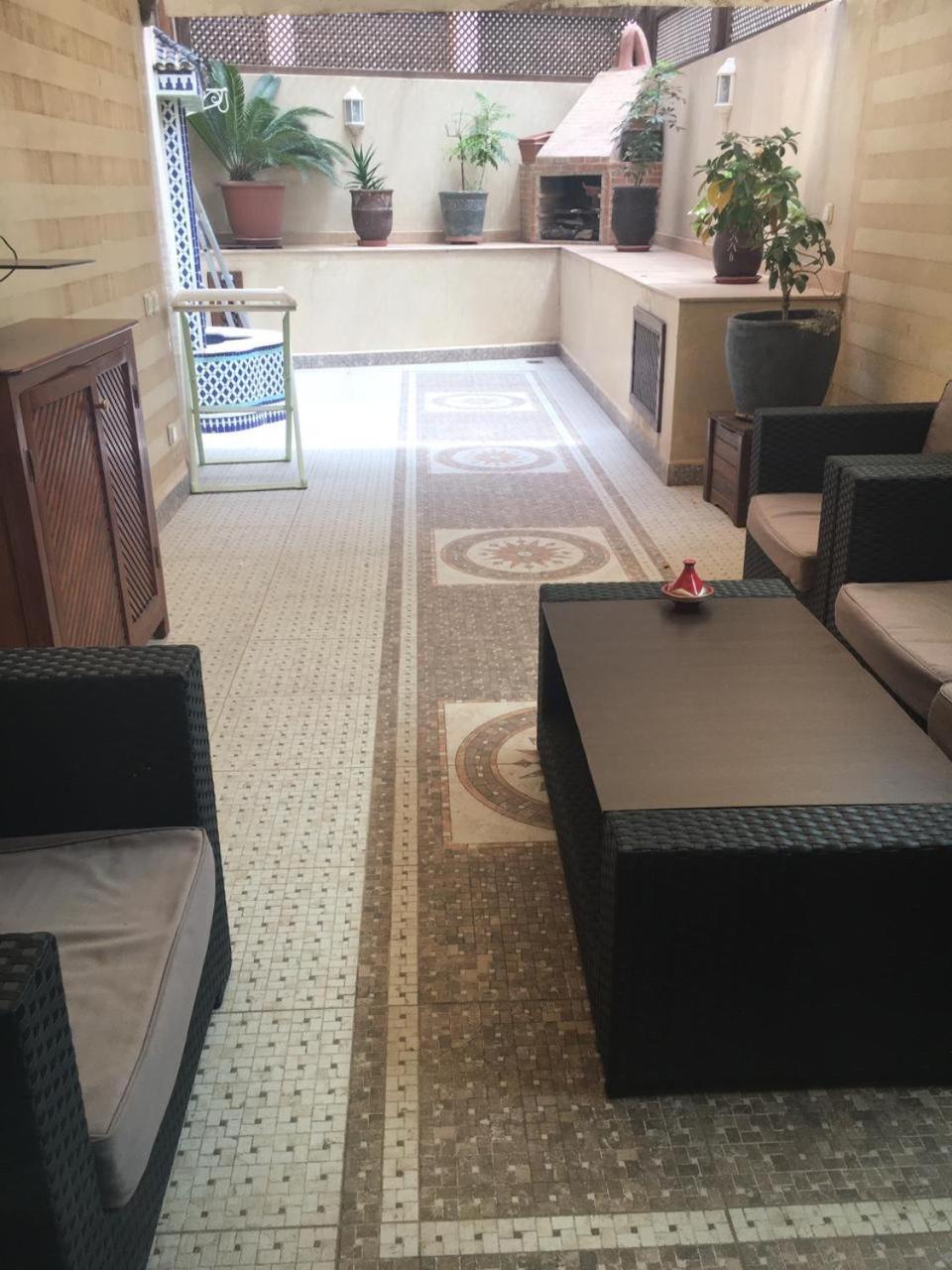 Stylish Gueliz Apartment With Beautiful Terrace Marraquexe Exterior foto