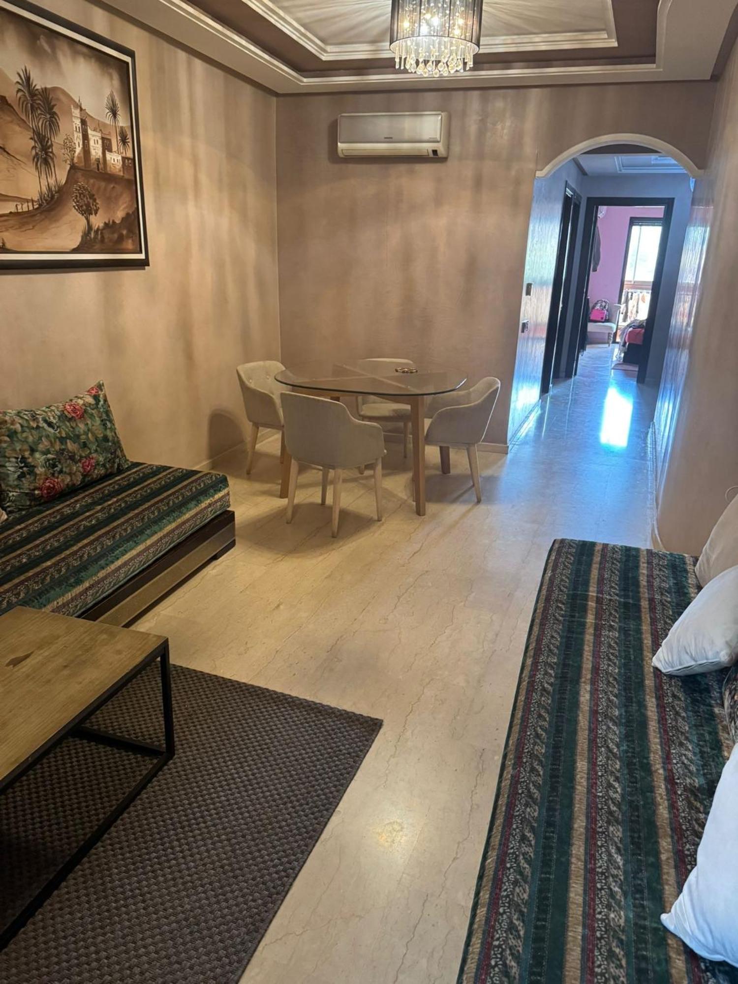 Stylish Gueliz Apartment With Beautiful Terrace Marraquexe Exterior foto